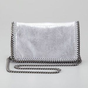 Silver Chainlink Small Crossbody bag